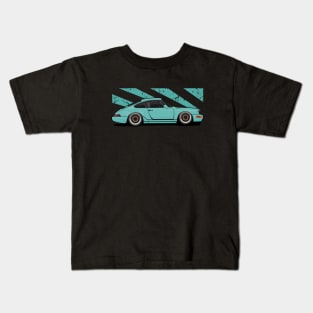Tropical 911 964 Retro JDM Race Car Kids T-Shirt